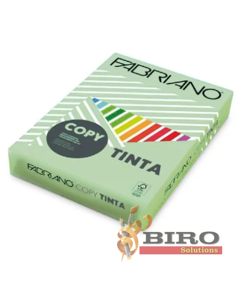 Hîrtie colorată A4 FABRIANO Tinta Acqua Marina, 80 gr/m2, 500 foi, pastel, verde